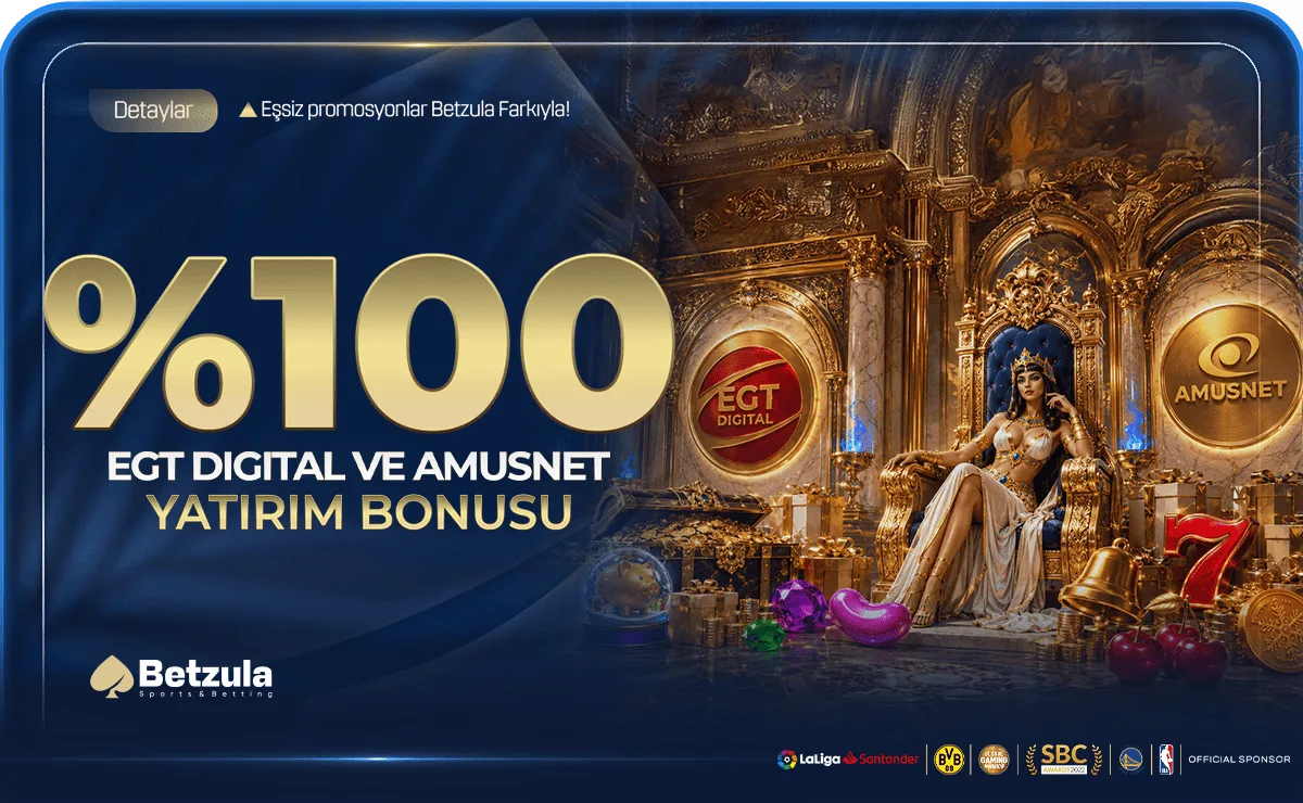 %100 EGT Digital ve Amusnet Yatırım Bonusu — Betzula Fırsatı Üzerine Notlarım