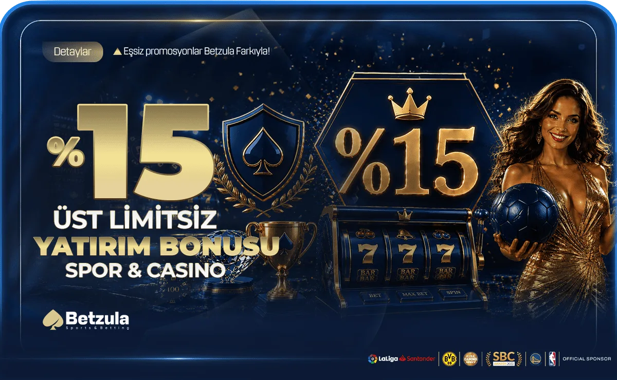%15 Üst Limitsiz Spor Ve Casino Yatırım Bonusu — Betzula Fırsatı Üzerine Notlarım